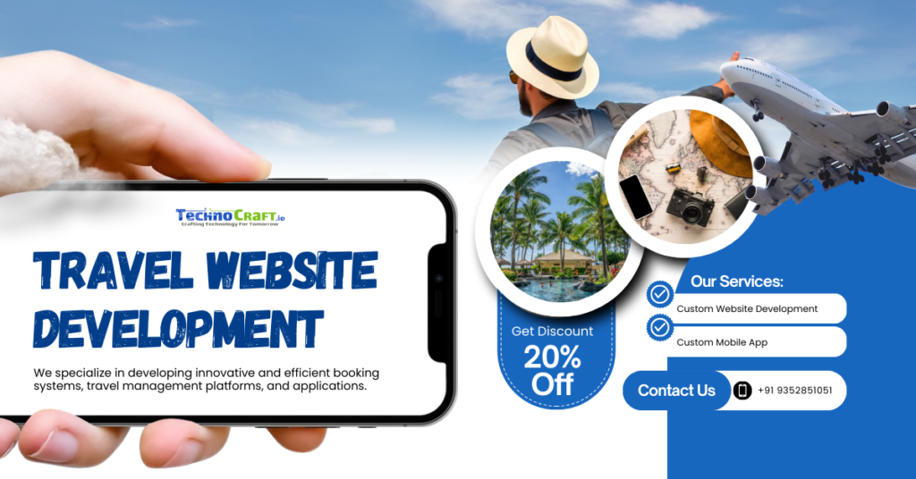 Travel Website Development Company in India